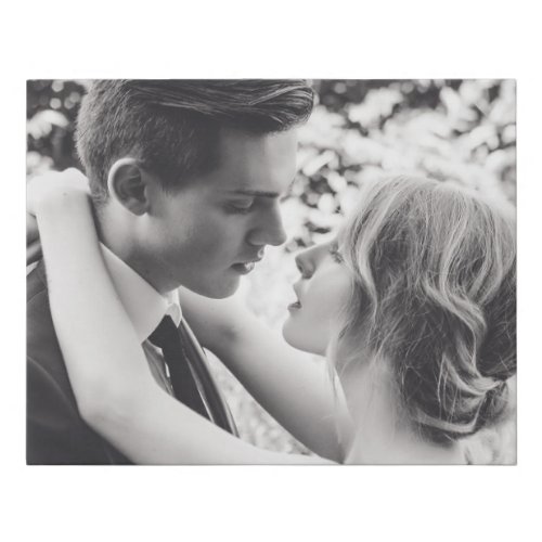 WEDDING PHOTO WRAPPED CUSTOM Canvas Print 