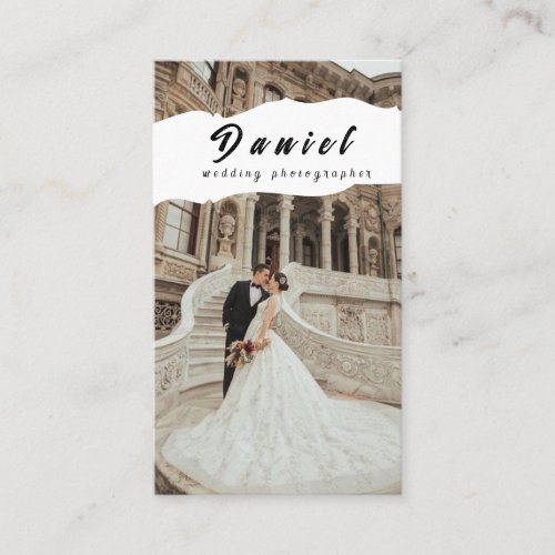 Wedding Photographer Business Card