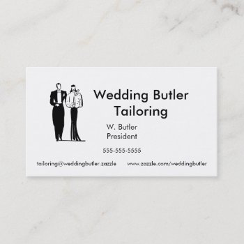 Wedding Photographer Business Card by WeddingButler at Zazzle