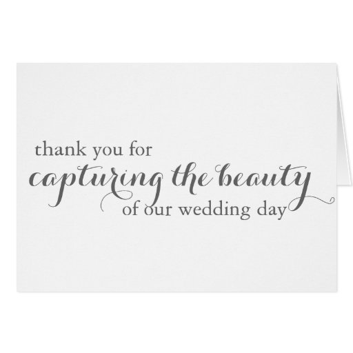 Awesome 33 Wedding Thank You Card Zazzle