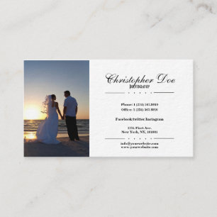 Wedding Photography Business Card