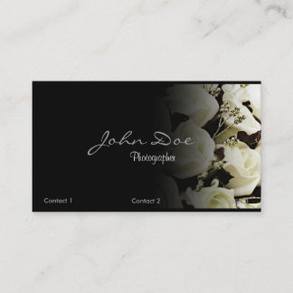 Wedding Photography Business card