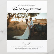 Wedding Photography Price List Pricing Guide