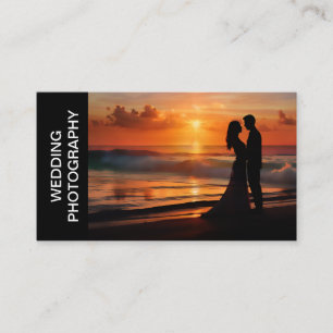 Wedding Photography Services Two Side Businesscard Business Card