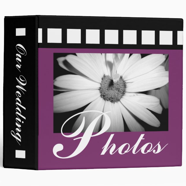 Wedding Photos Album Binder (Front/Spine)