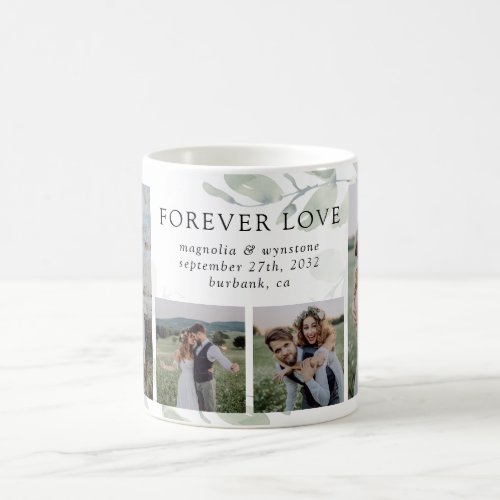 Wedding Photos Forever Love Coffee Mug