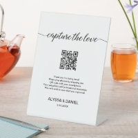 Wedding Photos share QR code Capture the love