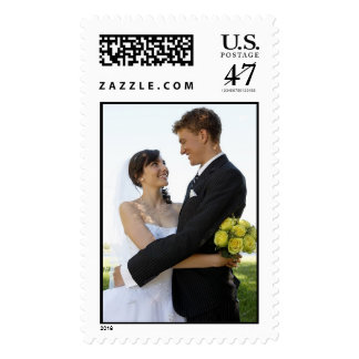 Wedding Picture Postage Stamp