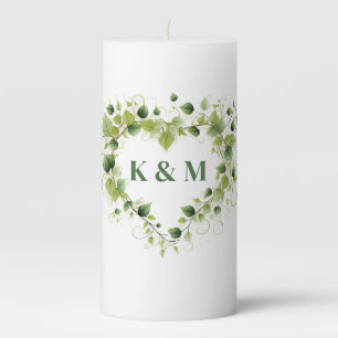 Wedding Pillar Candle