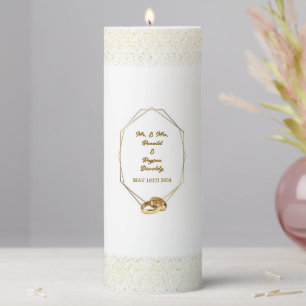 Wedding Pillar Candle