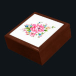 Wedding Pink Peony bunch of flowers Jewelry Box<br><div class="desc">Wedding Pink Peony bunch of flowers</div>