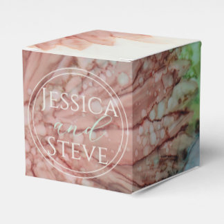 Wedding Pinkish Lavendar Classic Favor Boxes