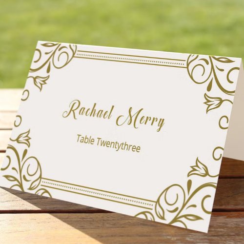 Wedding Place Card Template