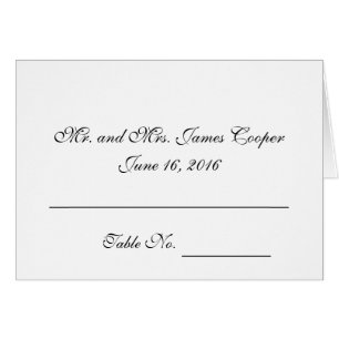 Wedding Place Cards