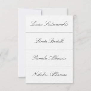 Wedding Place Cards