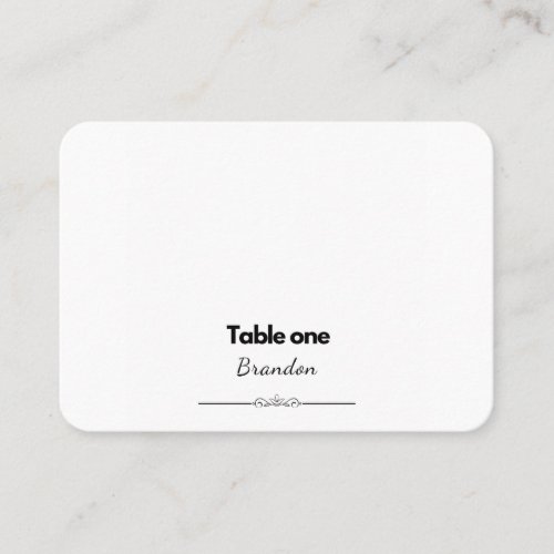Wedding Place Cards Personalized Seating Cards