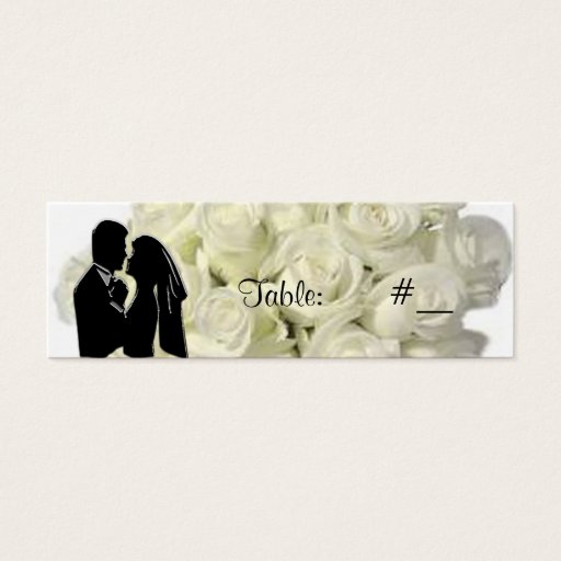 Customizable Wedding Place Cards Template Business Card
