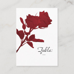 Wedding Place Cards Template