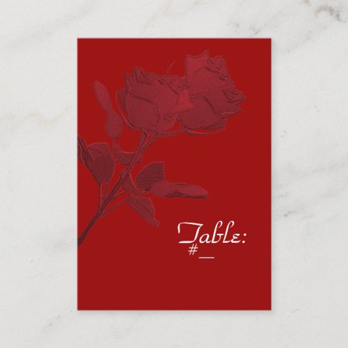 Wedding Place Cards Template