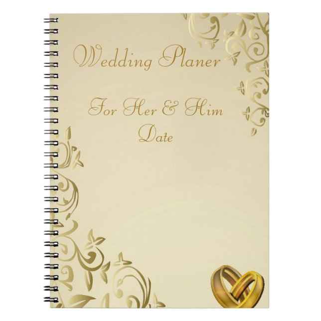 Wedding Planer Notebook (Front)