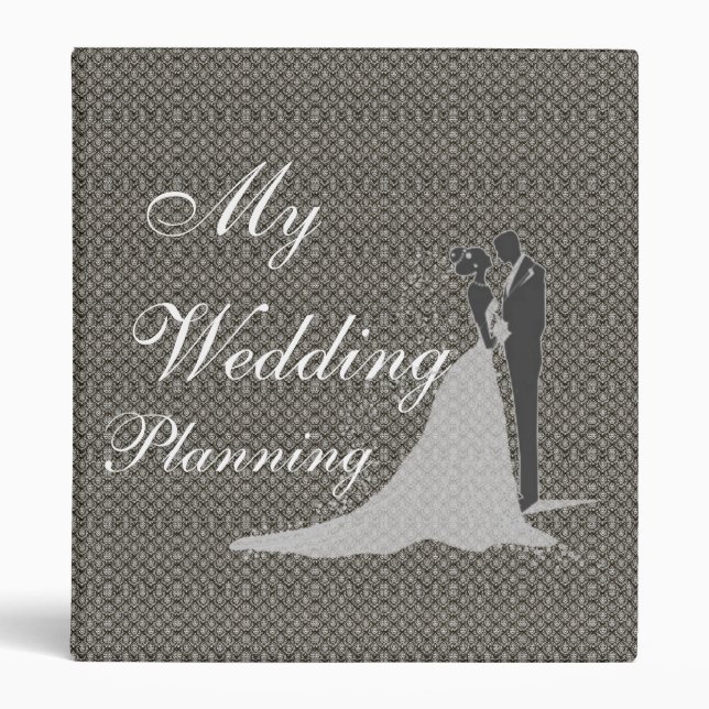 Wedding planner 3 ring binder (Front)