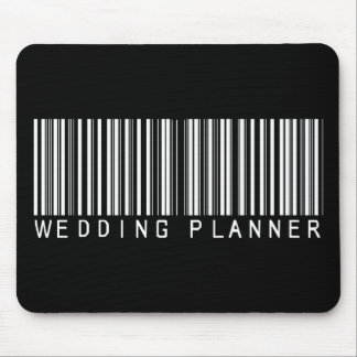 Wedding Planner Bar Code Mouse Pad