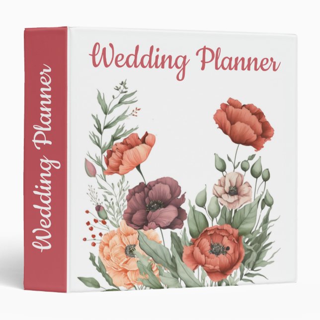 Wedding Planner Binder (Front/Spine)