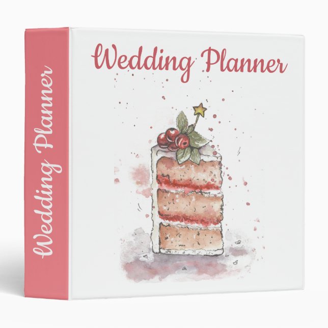 Wedding Planner Binder (Front/Spine)
