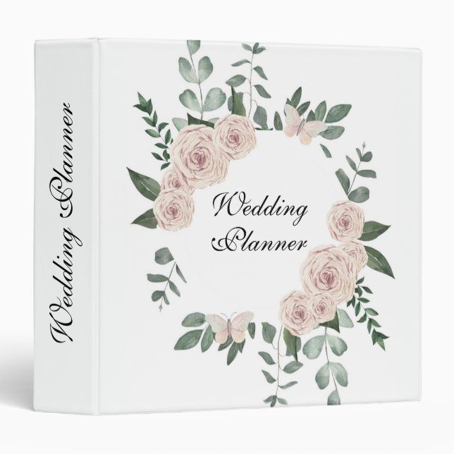 Wedding Planner Binder (Front/Spine)