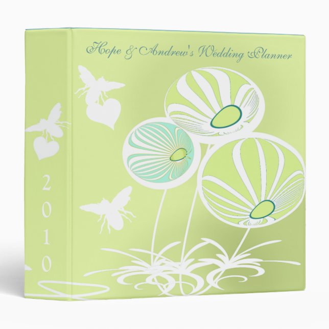 Wedding Planner Binder Lover Bees (Front/Spine)