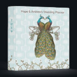 Wedding Planner Binder Vintage Love Birds<br><div class="desc">Peacock Wedding Planner Binder with Mid-Century Modern Pattern Blue Background and swirly rustic vines.  see more vintage peacock bird products   


 






  


  





  








see more vintage bird products   





  


 


 


 


 


 





 


  




















 


 





 





Peacock Wedding Invitations</div>