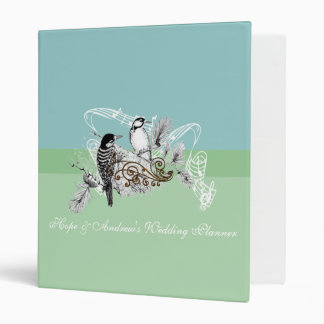 Wedding Planner Binder Vintage Love Birds