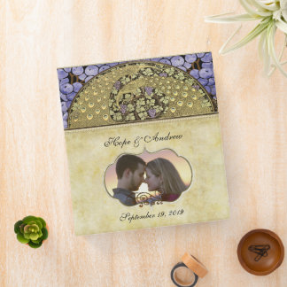 Wedding Planner Binder Vinyard Love Bird Peacocks