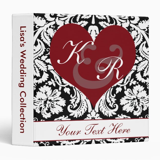 Wedding planner Binders (Front/Spine)