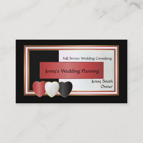 Wedding Planner Business Card