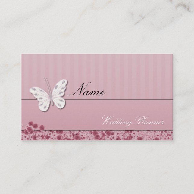Wedding Planner Business Card (Front)