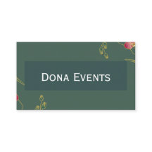 Wedding Planner Business Card 