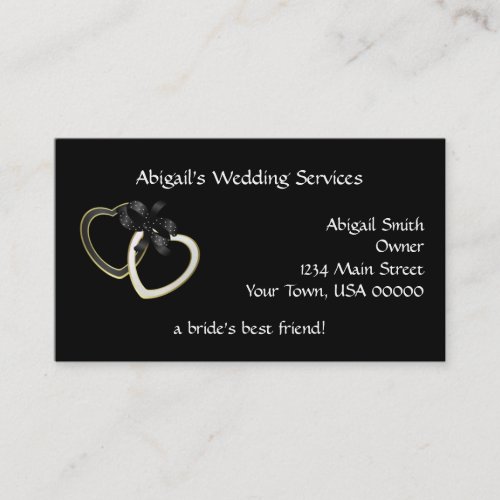 Wedding Planner Business Card