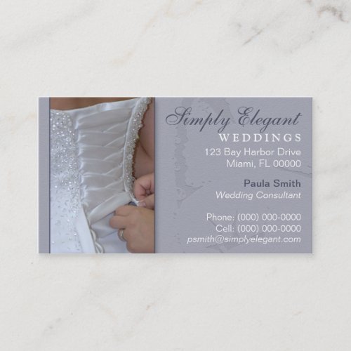 Wedding Planner Business Card