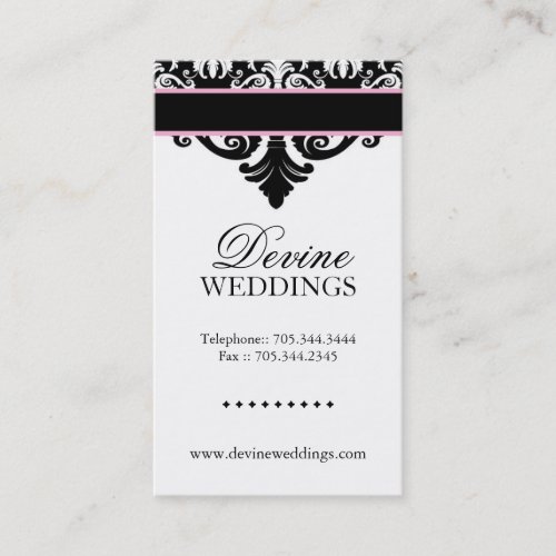Wedding Planner Business Card