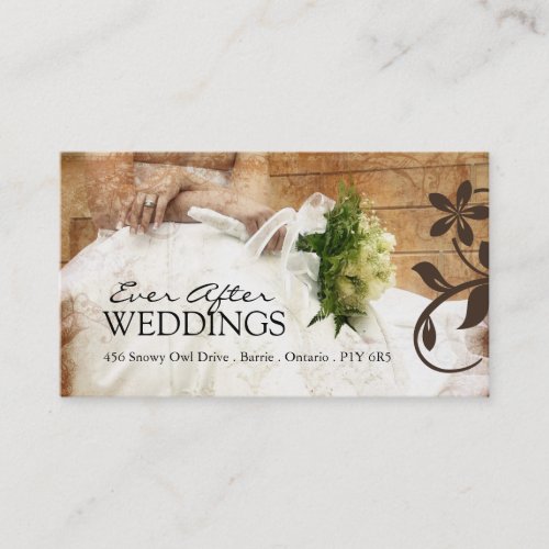 Wedding Planner Business Card