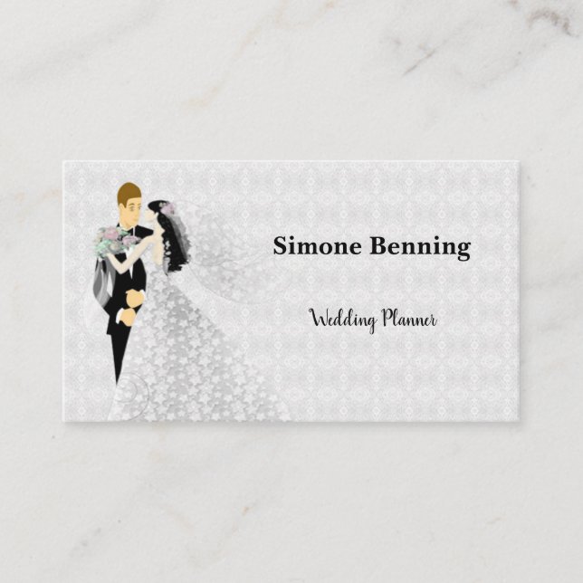 Wedding Planner Business Card (Front)