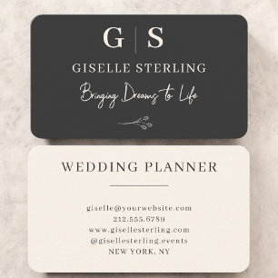 Wedding Planner Business Card