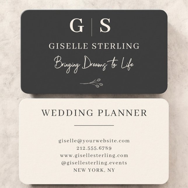 Wedding Planner Business Card (Creator Uploaded)