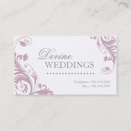 Wedding Planner Business Card