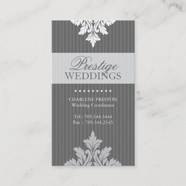 WEDDING PLANNER BUSINESS CARD (Front)