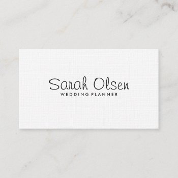 Wedding Planner - Business Cards by Creativefactory at Zazzle