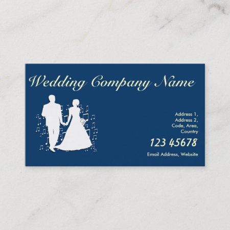 Wedding Planner Business Theme Collection Business Card