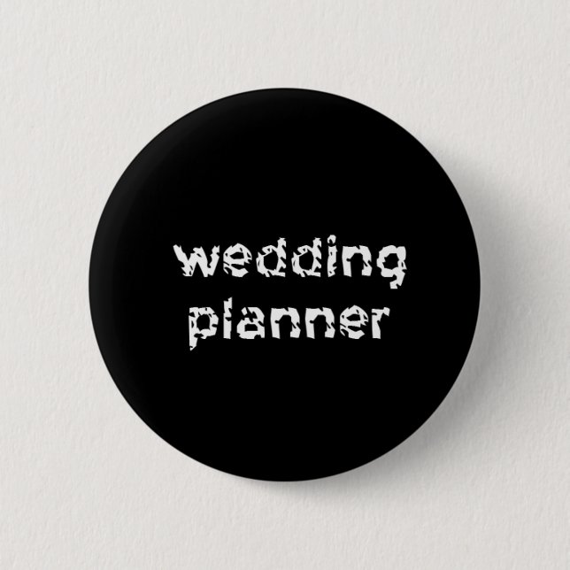 Wedding Planner Button (Front)