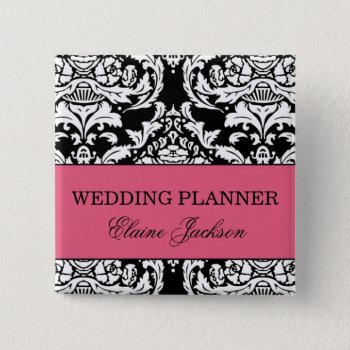 Wedding Planner Button by designaline at Zazzle